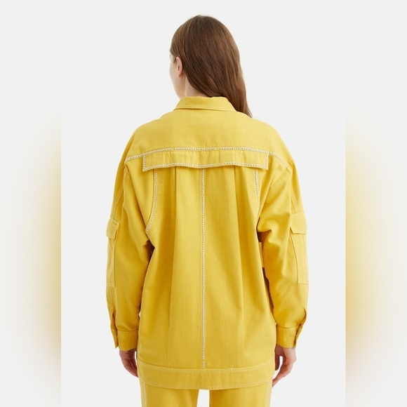 Nocturne Oversized Studded Jean Jacket XS - Picture 6 of 15